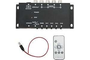 Mobile Digital Video Splitter 4 Channel Mini Video Splitter 720P for Buses Tank Trucks Boats Yachts surveillance dvr kits and