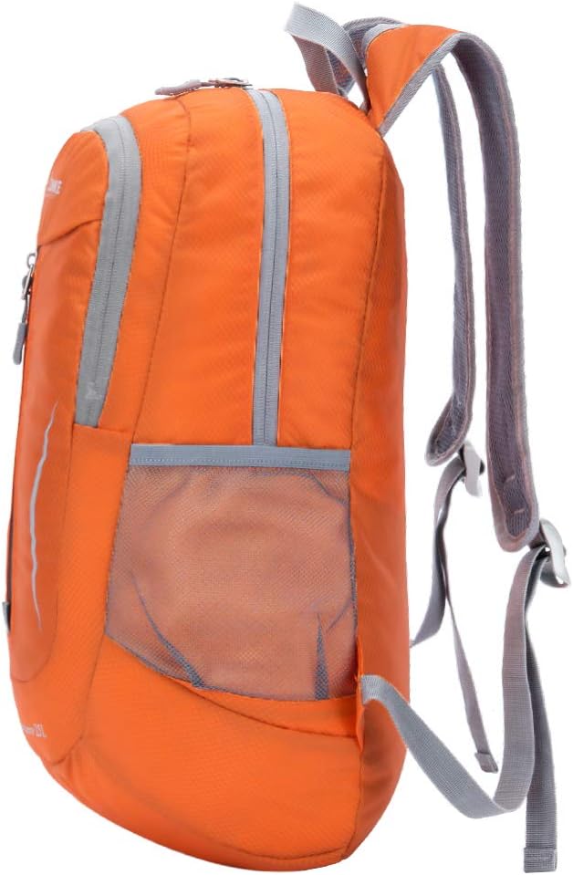 Zainetto Impermeabile per Uomo Donna Hiking Viaggio Trekking Citt/&agrave; Sportivo Piccolo Zaino Leggero Pieghevole ZOMAKE Zaino Ripiegabile 25L