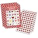 DISTINCTIVS Valentine's Day Bingo Game for Kids - 24 Players
