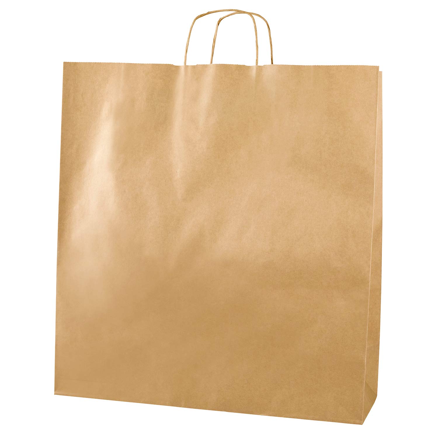 Thepaperbagstore 20 Brown Paper Carrier Bags With Strong Twisted