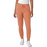 Wink Scrubs for Women, Boundless, Joggers Pants with Drawstring and 6 Pockets, Terracotta, L