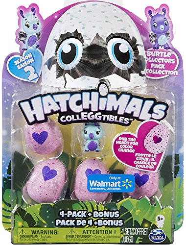 Hatchimals Colleggtibles Exclusive Season 2 Burtle Collectors 4-Pack + Bonus