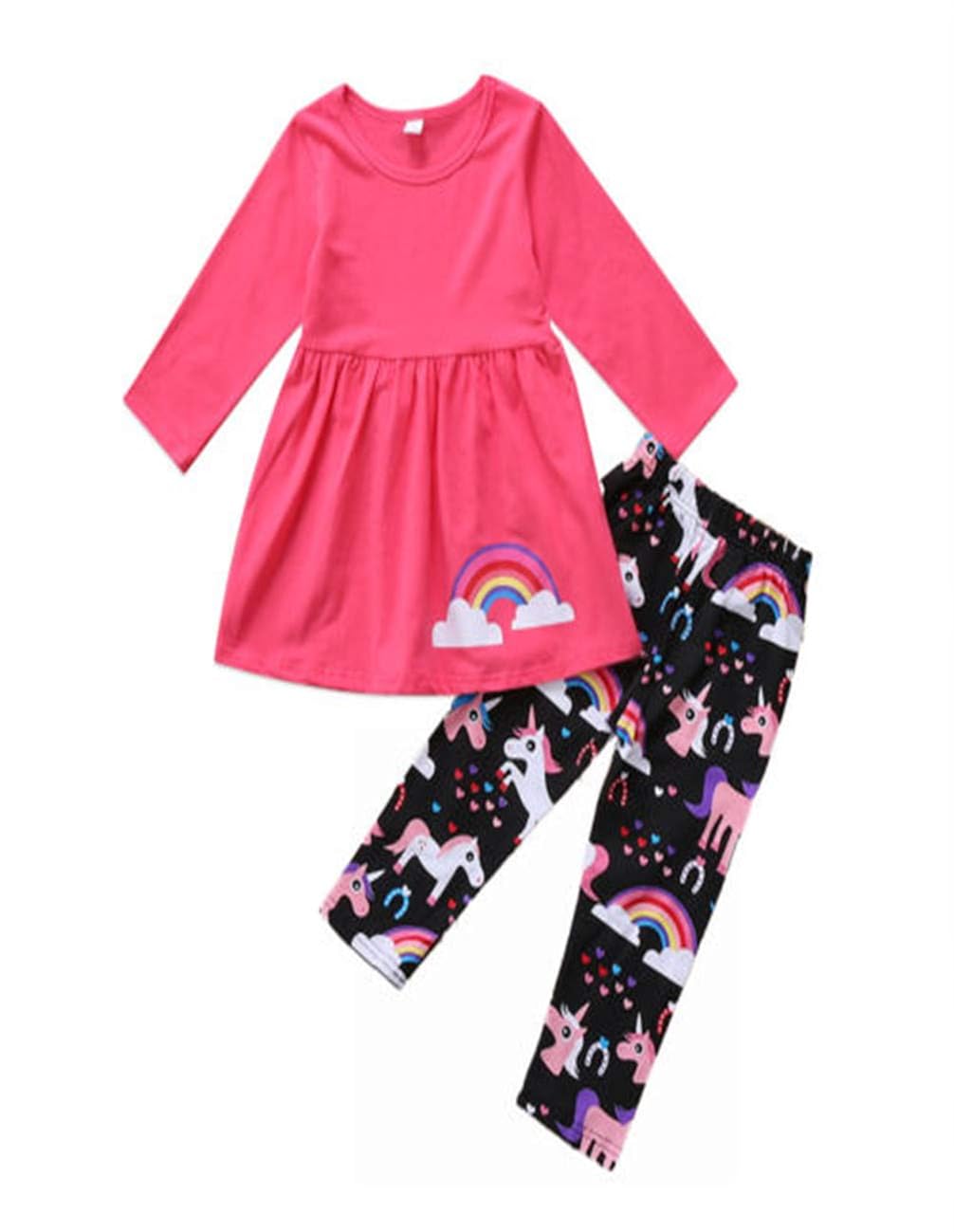 Ropa Bebe Nina Verano Traje De Arco Iris Pantalones De Manga Larga Arco Iris Cebra Rosa Linda Chica Casual Abrigos Para La Nieve Ropa Bel Potolok By