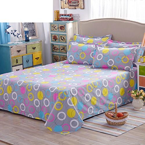 One piece cotton sheet/Single and double beds in autumn and winter/ Twill floral sheets-D 80x110cm(31x43inch)