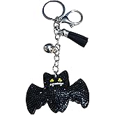 Popfizzy Rhinestone Keychains for Women and Girls, Bling Backpack Keychain, Birthday Gifts for Her, Purse Charms, Bag Charms