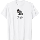 Laufey Black Cat T-Shirt