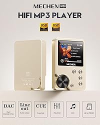 MECHEN HiFi MP3 Player, Lossless DSD DAC Flac, High