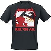 Metallica Men's Kill 'Em All Tracks (Back Print) T-Shirt