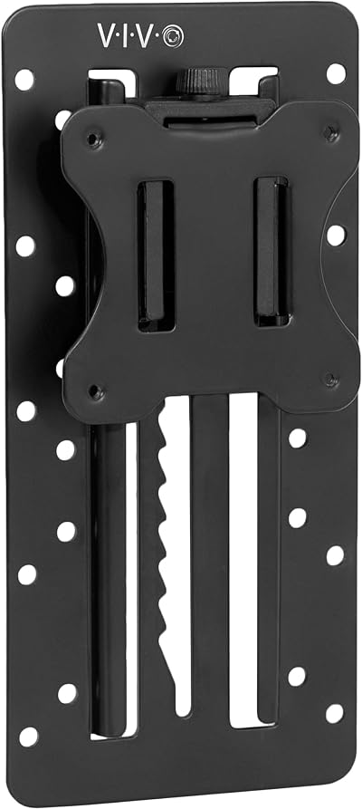 VIVO Height Adjustable VESA Adapter STAND-VAD3 for Monitors Up to 27 Inches