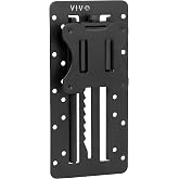VIVO Height Adjustable VESA Adapter Stand for Individual Monitors up to 27 Inches Black