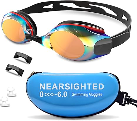 nearsighted swimming goggles