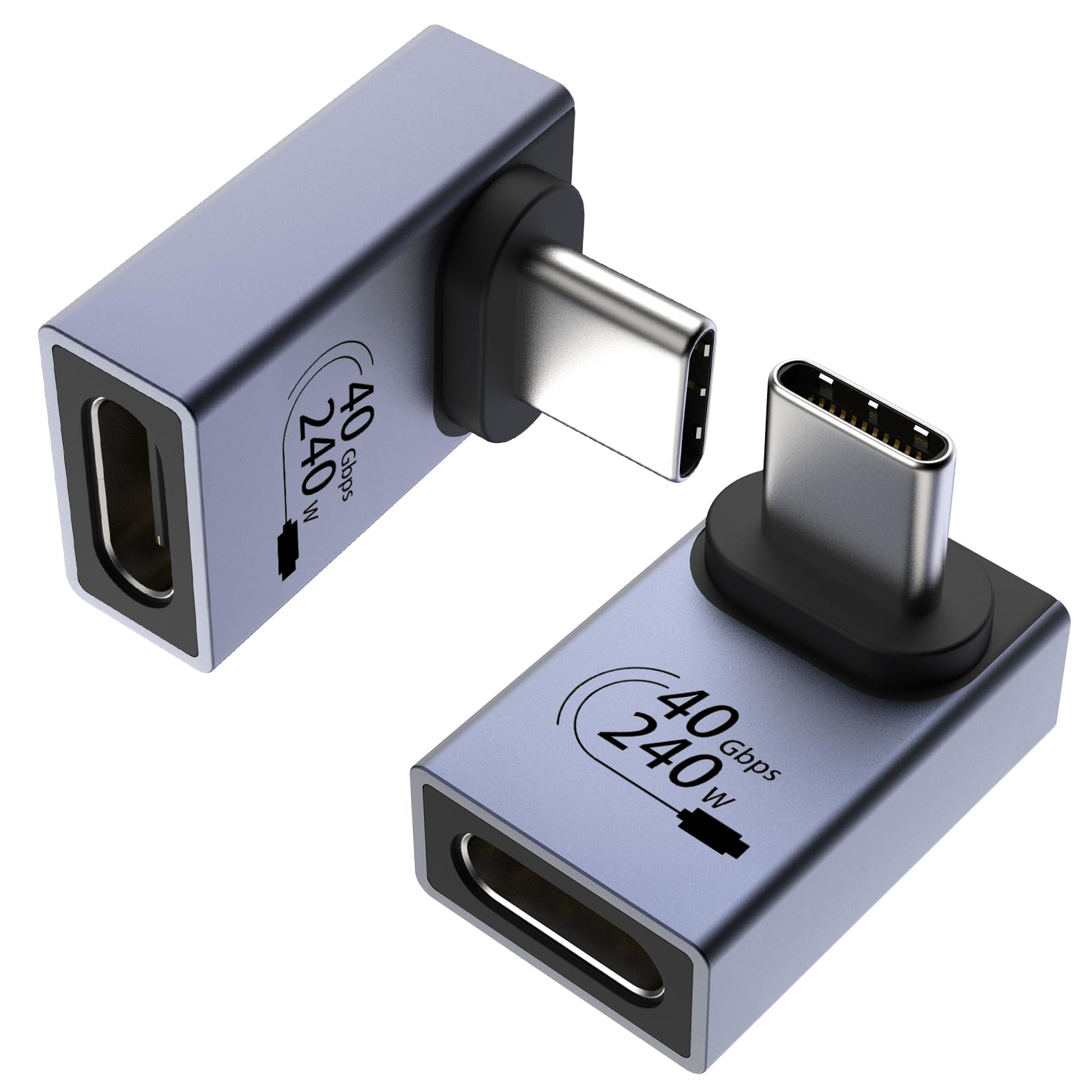 Mua TiMOVO 240W 90 Degree USB C Adapter 2-Pack, USB-C Male to Female ...