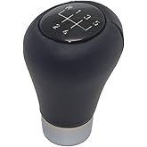Pursuestar Leather 5 Speed Manual Short Shift Knob for BMW 1 3 5 6 Series E30 E32 E34 E36 E38 E39 E46 E53 E60 E63 E83 E84 E90 E91 E92