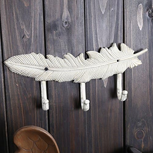 Feather Hooks/Decorative Wall Bars Cafes/Creative Clothes Hat Hanging-A