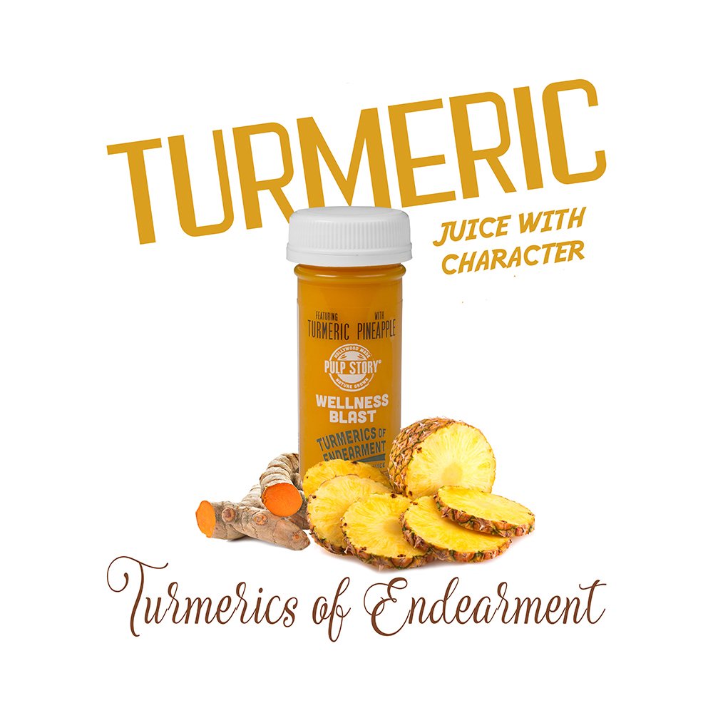 PULP STORY Cleanse Pack Cold Pressed Turmeric Juice Multi Flavor