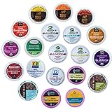 Organic Coffee K-Cups Variety Pack for Keurig Brewers, 20-count. Includes The Curated Pantry Gift Tag
