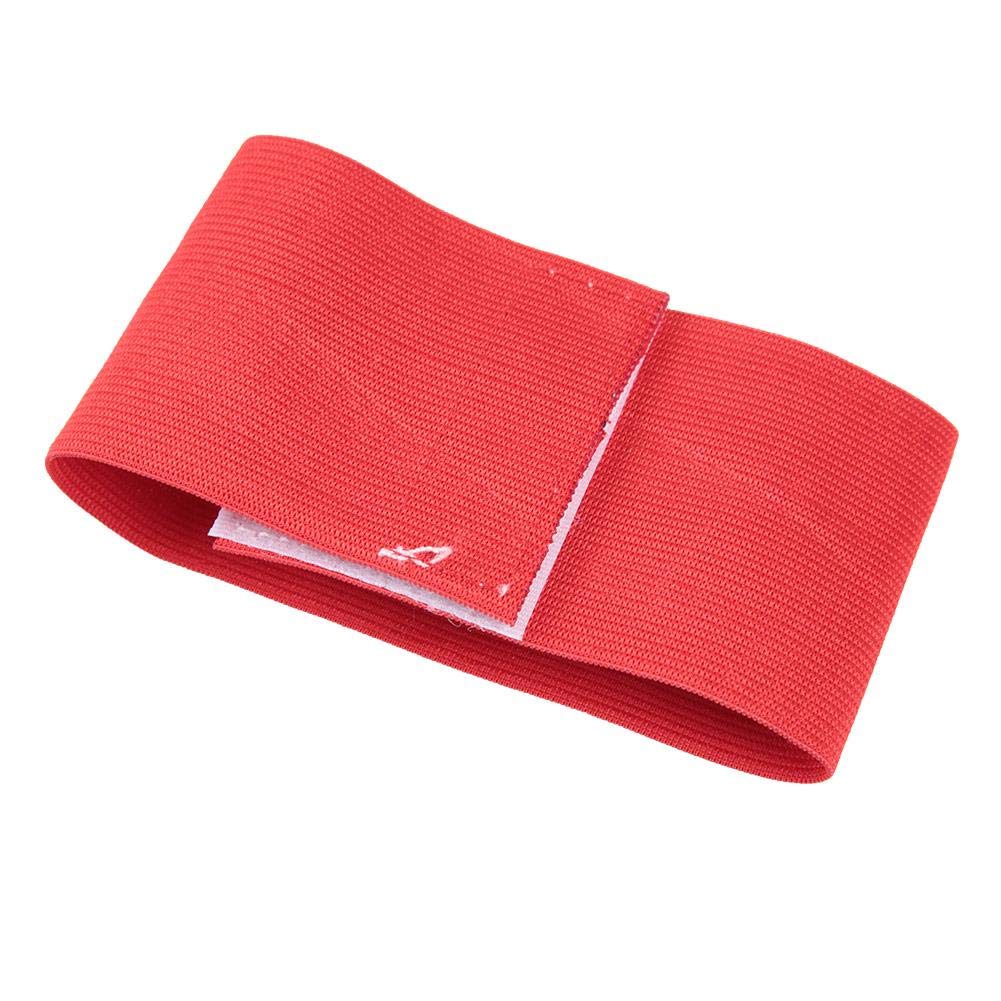 VGEBY1 Captain Armband, Sports Captain Arm Band Player Armbands for Football Hockey Rugby Netball Tennis Basketball(red)