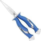 CUDA 8.75" Needle Nose Pliers | Durable Fishing Hooks Remover with Wire, Mono &amp; Fluorocarbon Cutter - Saltwater &amp; Freshwater Use
