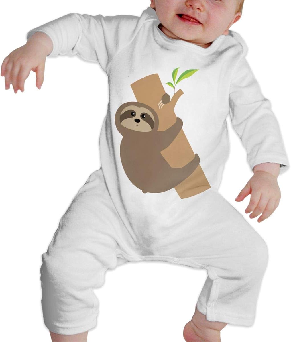 Mono Para Bebe Con Diseno De Perezoso Acostado En El Arbol Clothing Amazon Com