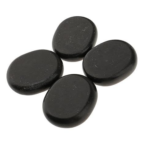 Sharplace Hot Stone Set 4 Steine, Hot Stone Massage Massagesteine Set