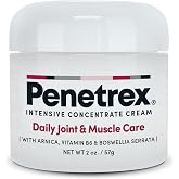 Penetrex Daily Joint &amp; Muscle Care Cream &ndash; Soothing Botanical Formula with Arnica, Vitamin B6 &amp; MSM &ndash; Lightweight Fast-Absorbing Cream for Everyday Movement - Non-Greasy - Light Scent- 2 oz