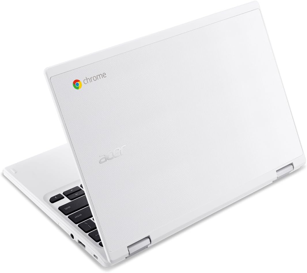 Amazon Com Acer Chromebook Cb3 131 C3sz 11 6 Inch Laptop Intel Celeron N2840 Dual Core Processor 2 Gb Ram 16 Gb Solid State Drive Chrome White Computers Accessories