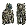 Ambush-HD-Camouflage-Leafy-Ghillie-Hunting-Suit-Jacket-Pants-Green