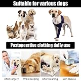 DONGKER Anti-Lick Protect Sleeve for Dogs Front Leg Recovery XL view 8