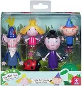 Ben & Holly Collectable 5 Figure Pack Wise Old Elf Nanny Plum Mini Figures view 2