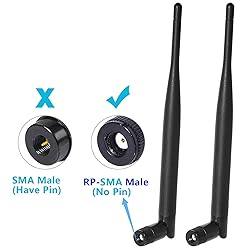 Bingfu Dual Band WiFi 2.4GHz 5GHz 5.8GHz 6dBi MIMO