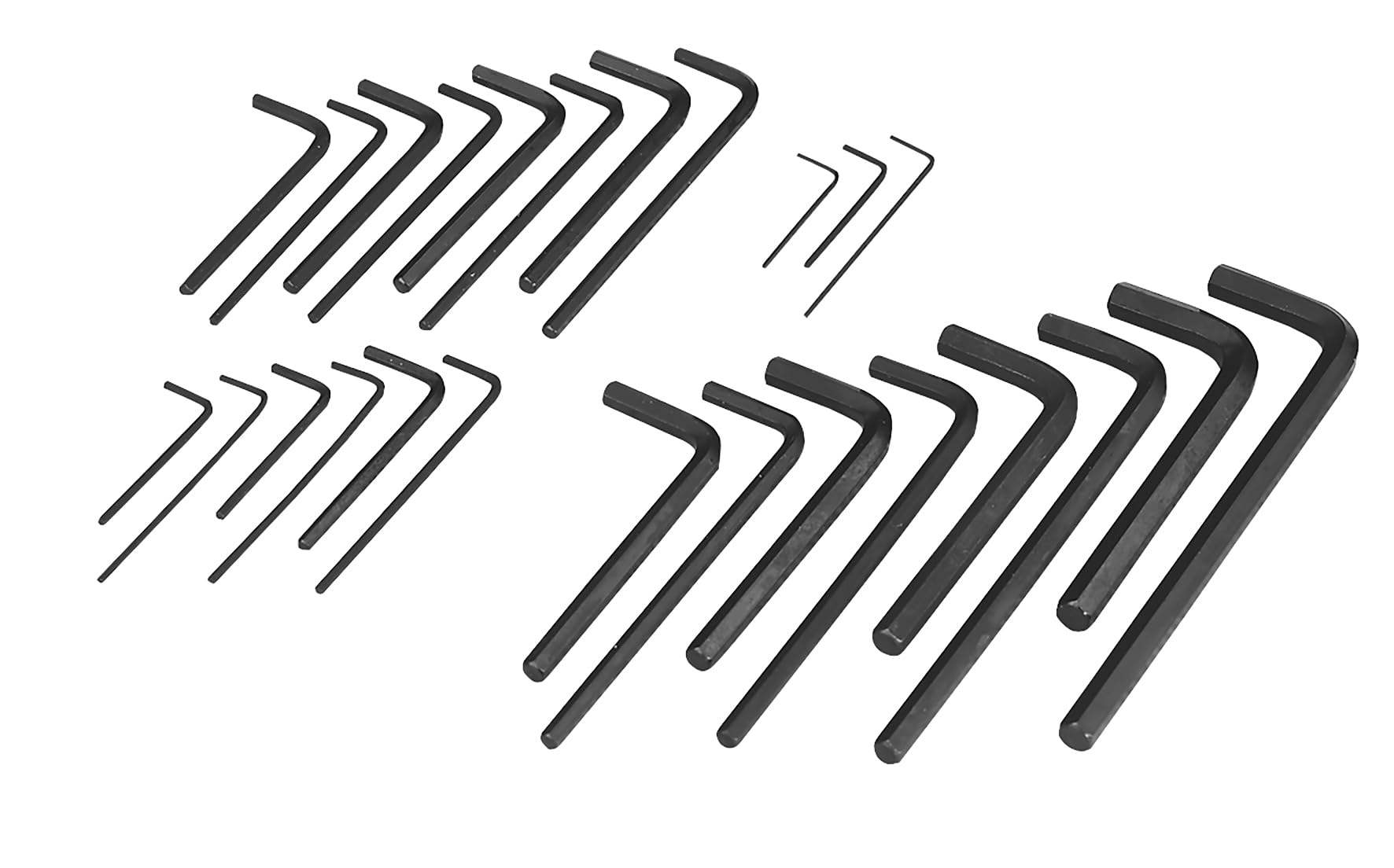 Sealey S0465 Hex Key Set, 25 Pieces