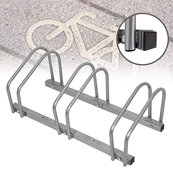 Froadp Galvanised Bicycle Rack Parking Secure Locking Stands