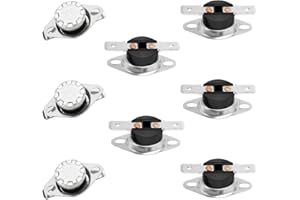 Aopin Thermal Control Switch KSD301 Normally Open 20 Degree 250V 10A Thermostat Temperature Dwitch 8 PCS