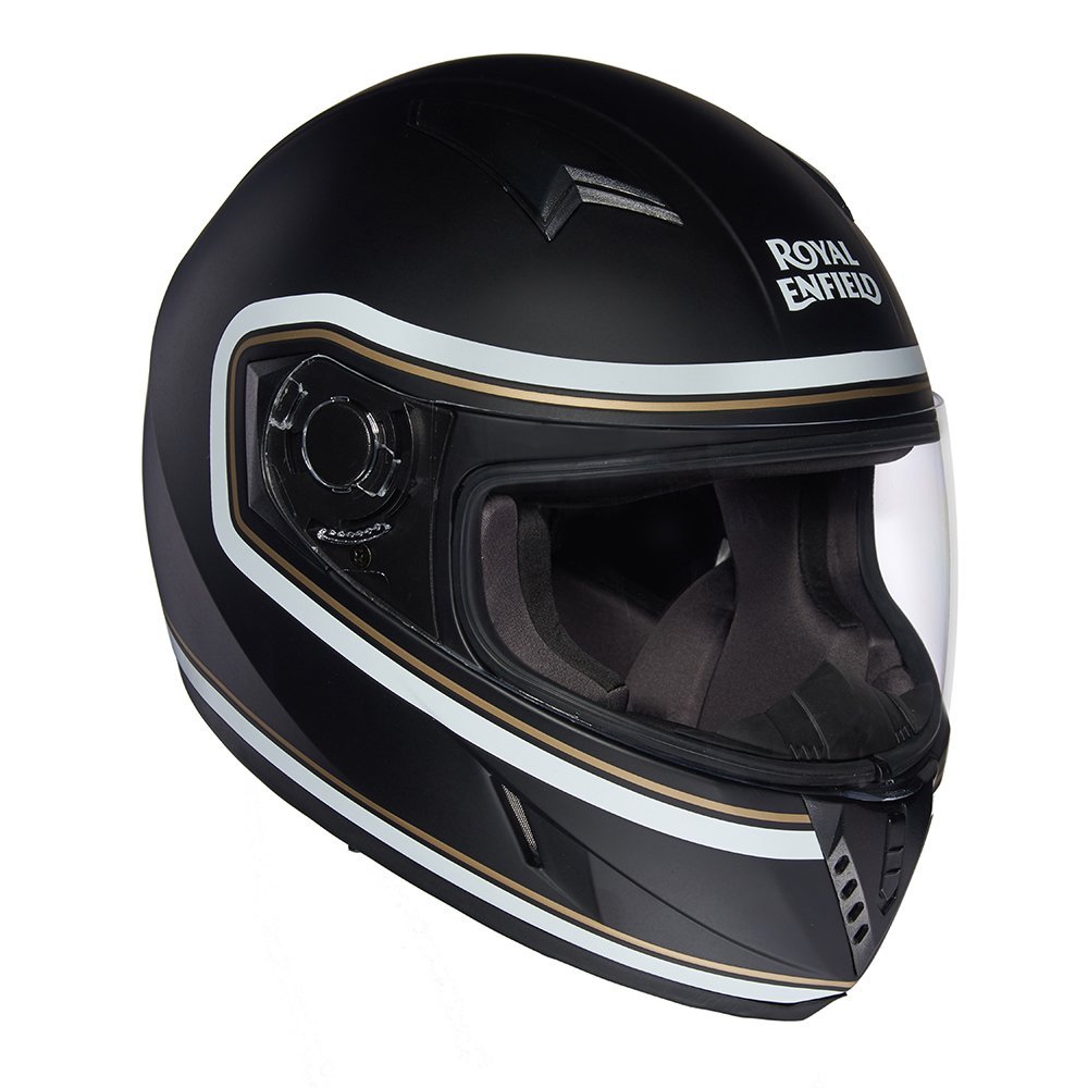 Royal Enfield Black Full Face Helmet 