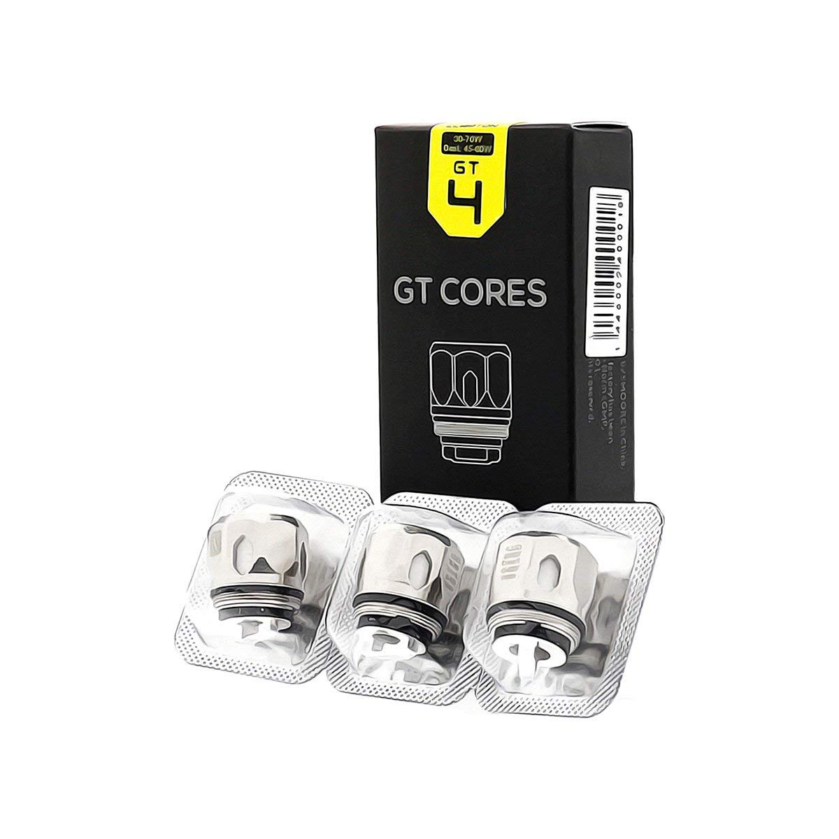 VAPORESSO NRG MINI TANK GT4/GT8 REPLACEMENT COILS PACK OF 3 GT4 Meshed (50-75W)