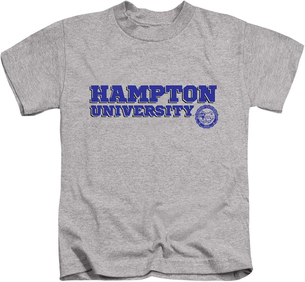 Hampton University Official Block Text Unisex Youth