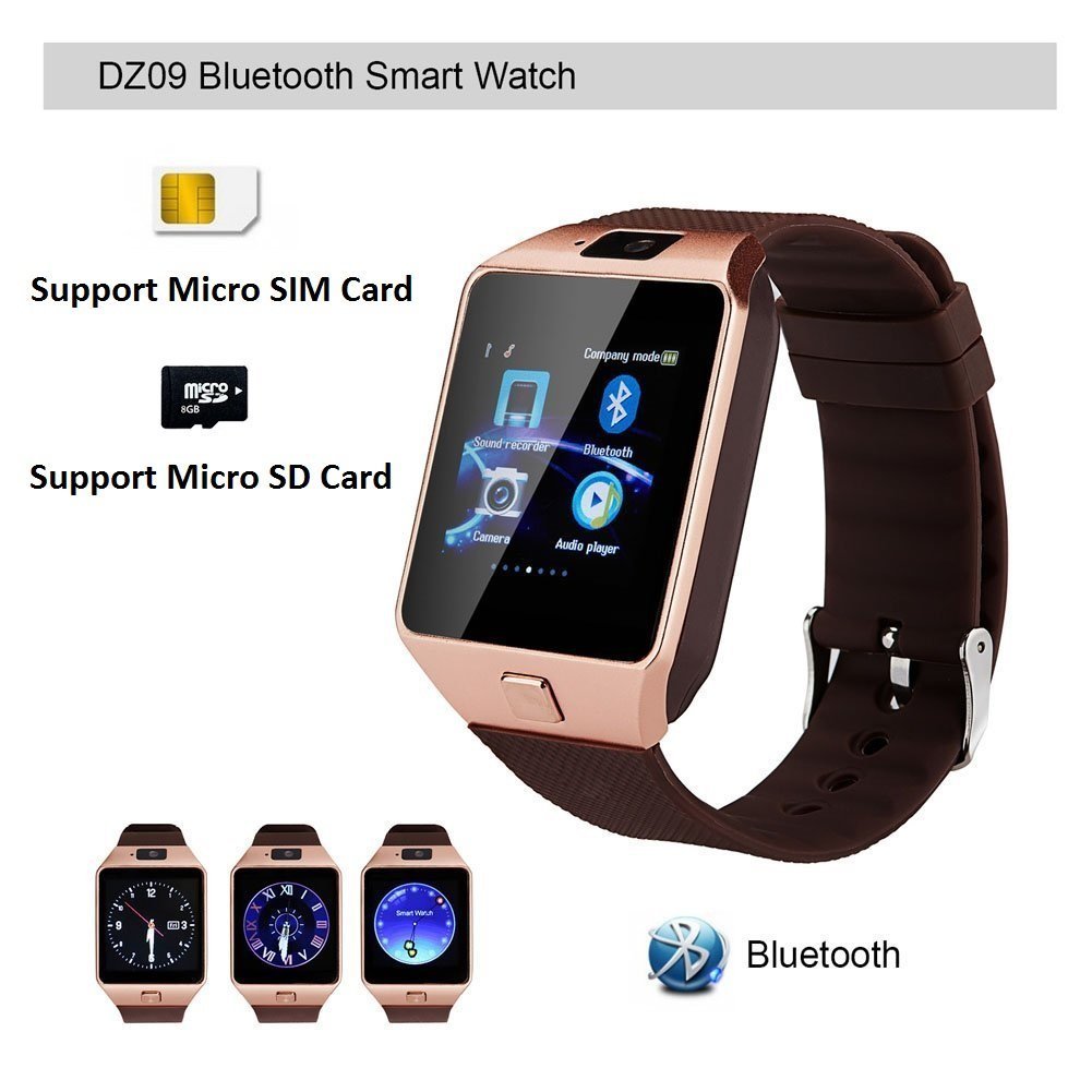 Bluetooth inteligente reloj DZ09 - aeifond nueva pantalla táctil ...