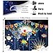 TMCCE 13 PCS Superhero Party Supplies - Cityscape Backdrop, 12 Photo Booth Props for Kids Birthday Party Decorations