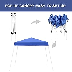 DOIT 10 X 10 FT Pop Up Canopy Tent, Portable
