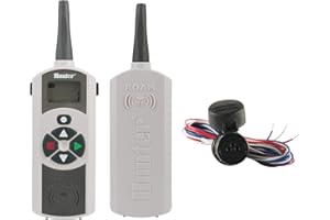 HUNTER INDUSTRIES Hunter ROAM-KIT Sprinkler Remote Controller, Works with X-Core, Pro-C, PCC, I-Core, Acc Irrigation Timers, 1000 ft Range, 128 Addresses, SmartPort Compatible, Complete Kit