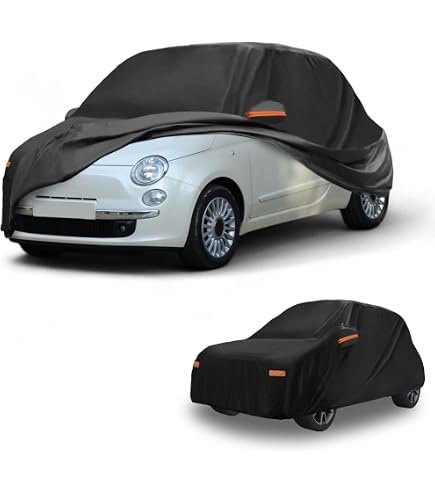 Housse De Voiture étanche Partuto Pour Hyundai Tucson 2004-2024 - Protection Contre Soleil, Pluie, Poussière - 210D-PU Avec Bandes Réfléchissantes