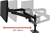Ergotron LX Pro Premium Vertical Dual Monitor Arm up to 27 Inches view 5