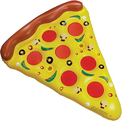 pizza inflatable pool