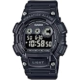 Casio W735H Series | Men&rsquo;s Digital Watch | 1/100 SEC Stopwatch | Countdown Timer | Super Illuminator LED Light | 100 M Water Resistance | Daily Alarm | Auto Calendar | Dual Time | 10 Yr Battery