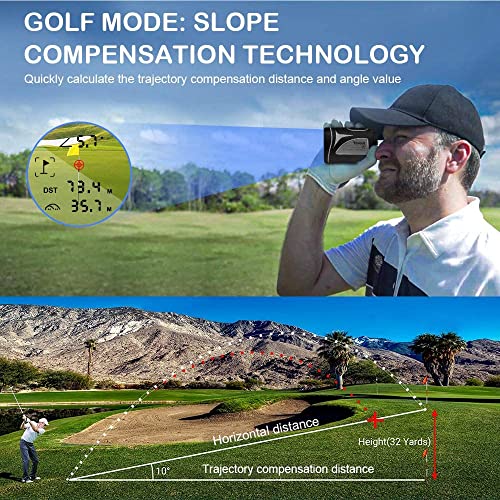 Golf Rangefinder with Slope Laser Range Finder Golf 700 Yards Golf