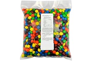 MASHBOX M&M Milk Chocolate Candy - Bulk Chocolate Candy Delicious and Colorful Candy for Party Bags – (2 LB., Milk Chocolate)