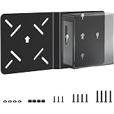Bedycoon Mounting Bracket Compatible with Intel NUC 13 Pro/ 12 Pro/ 11 Pro/ 10/ 8/ 7/ 6/ 5 Mini PC VESA Mount Monitor Arm Extension Plate Compatible with Intel NUC Mini PC Bracket Holder with Screws