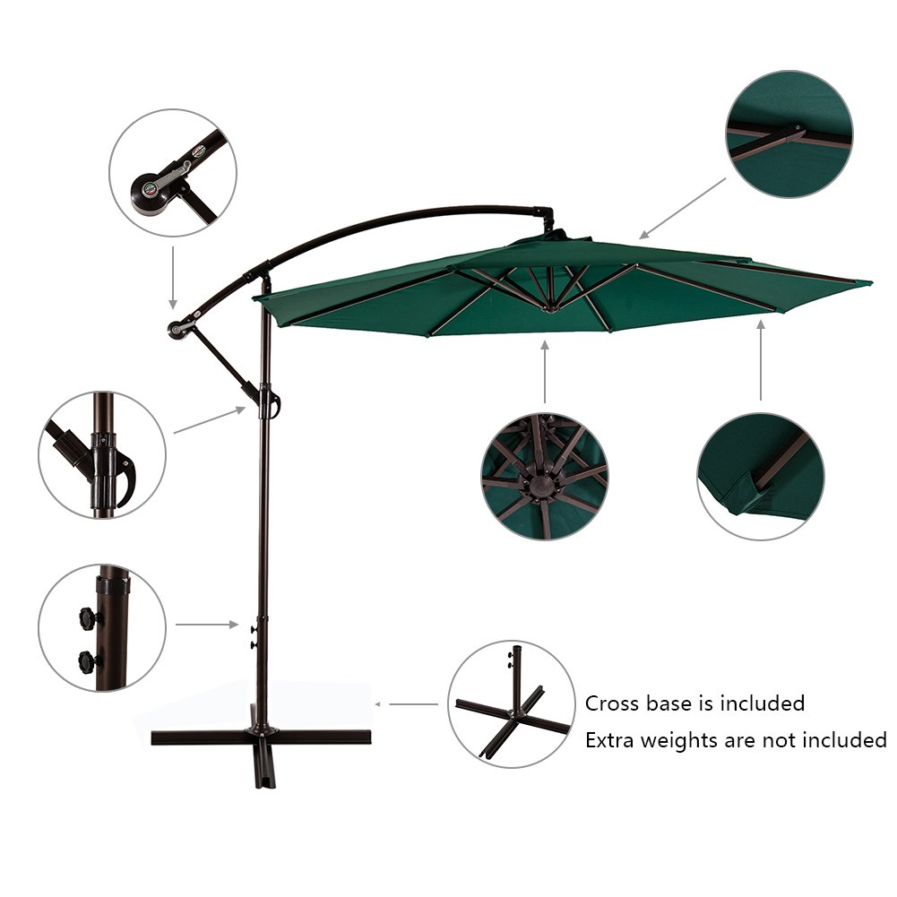 patio umbrella cross base