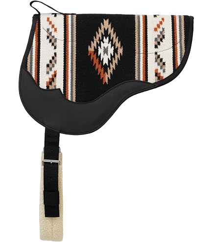 Tapis De Selle Bareback Rouge – Coussin Extra Épais Anti-dérapant Pour Cheval – 38 X 23,6 Pouces