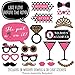 Girls Night Out - Bachelorette Party Photo Booth Props Kit - 20 Count
